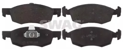 Комплект тормозных колодок, дисковый тормоз SWAG купить